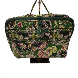 COPY - Vera Bradley Travel Cosmetic Zip Around Make Up Case Bag Multi-Color